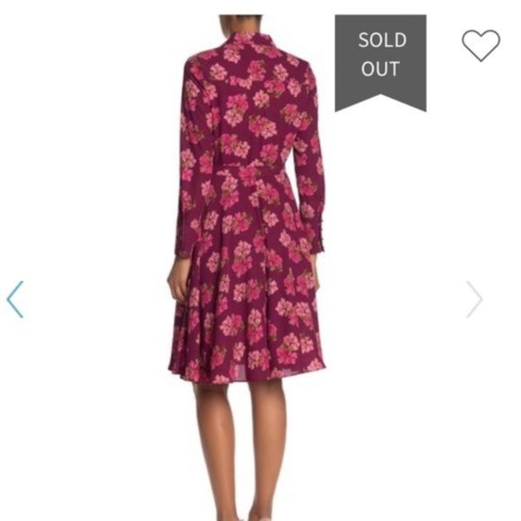 Nanette Lepore Floral Pink Dress - Picture 2 of 8